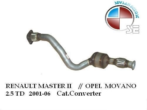 RENAULT MASTER KATALİTİK KONVERTÖR 1.9 -2.2 - 2.5 DCİ