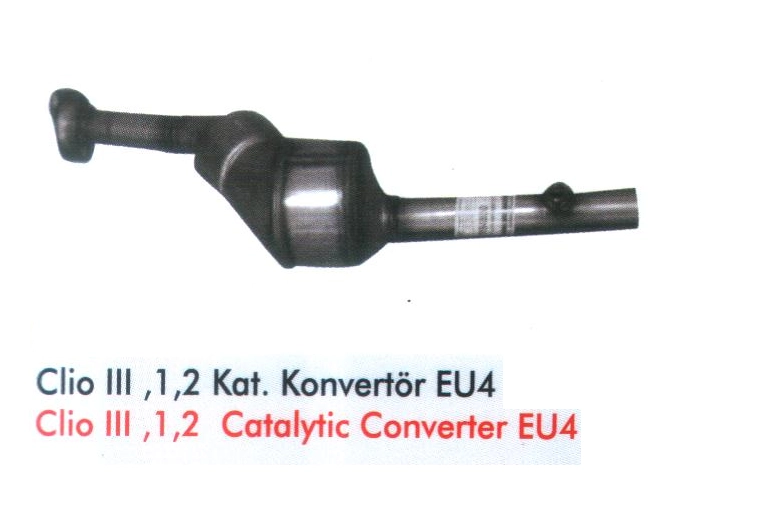 Renault Clio 3 Katalitik Konvertör 1.2/1.4 2006>..